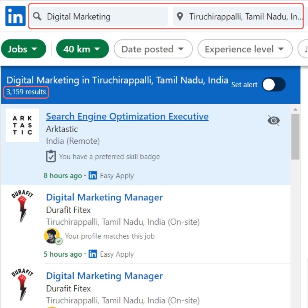 digital marketing jobs in trichy