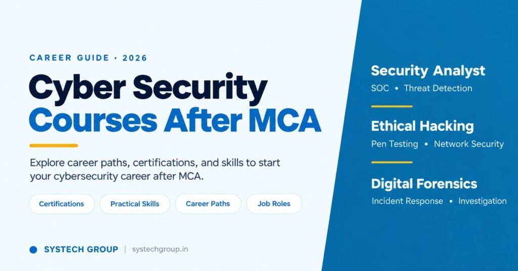 cybersecurity courses after mca