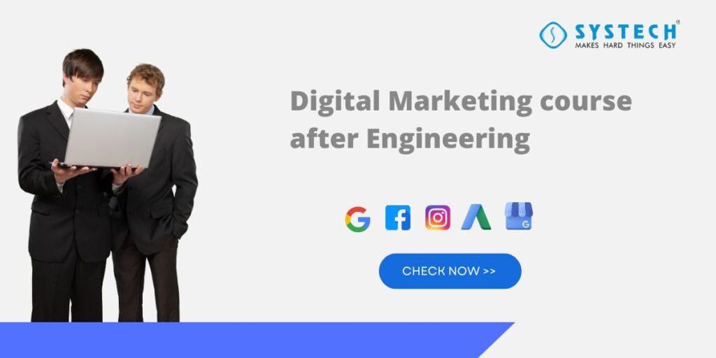digital marketing after engineering