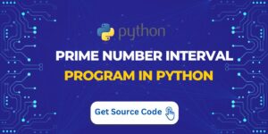 prime number interval program in python