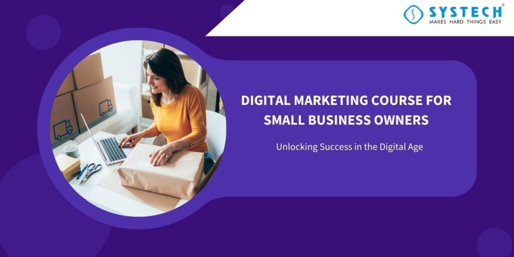 digital marketing course for small business owners