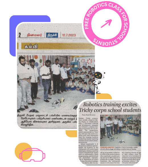 systech robotics trainings trichy