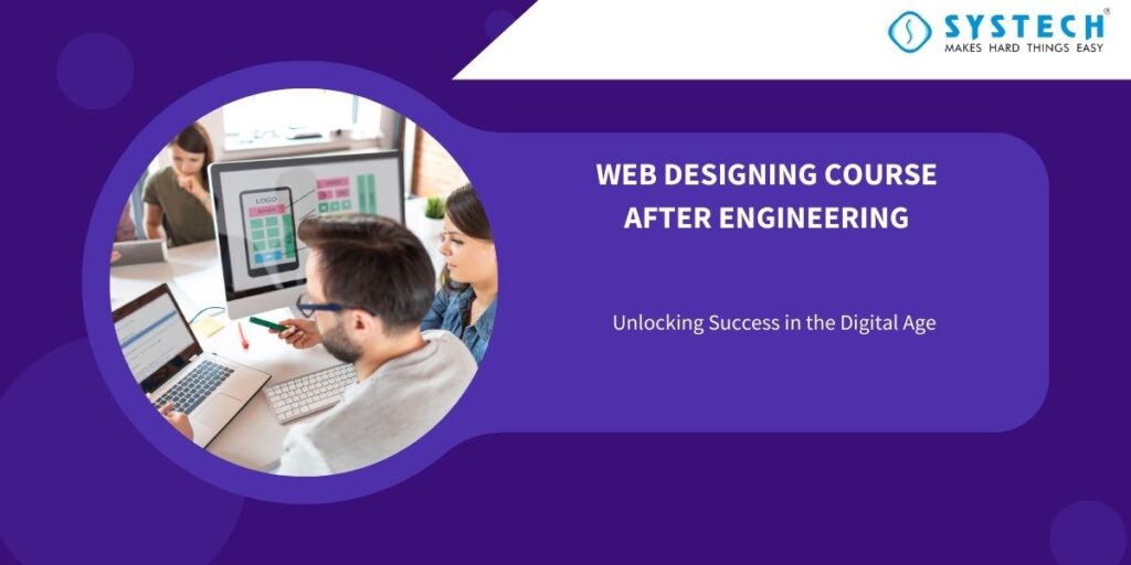 be students doing website designs after Engineering