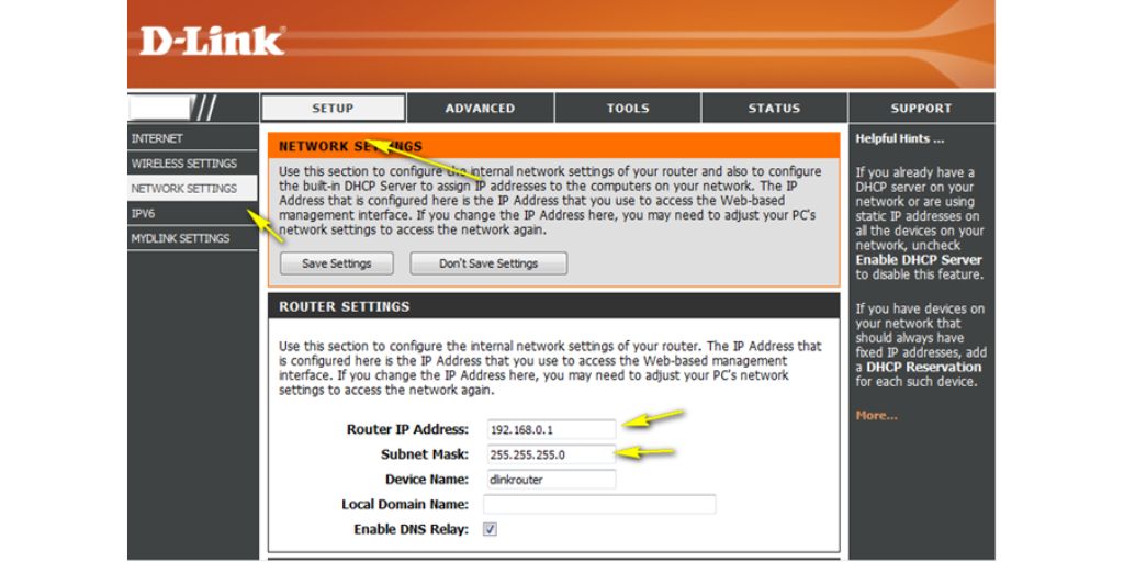 Steps to Change Your Router's Gateway IP Address: