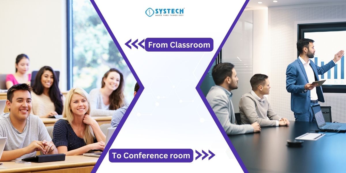 from classroom to conference room