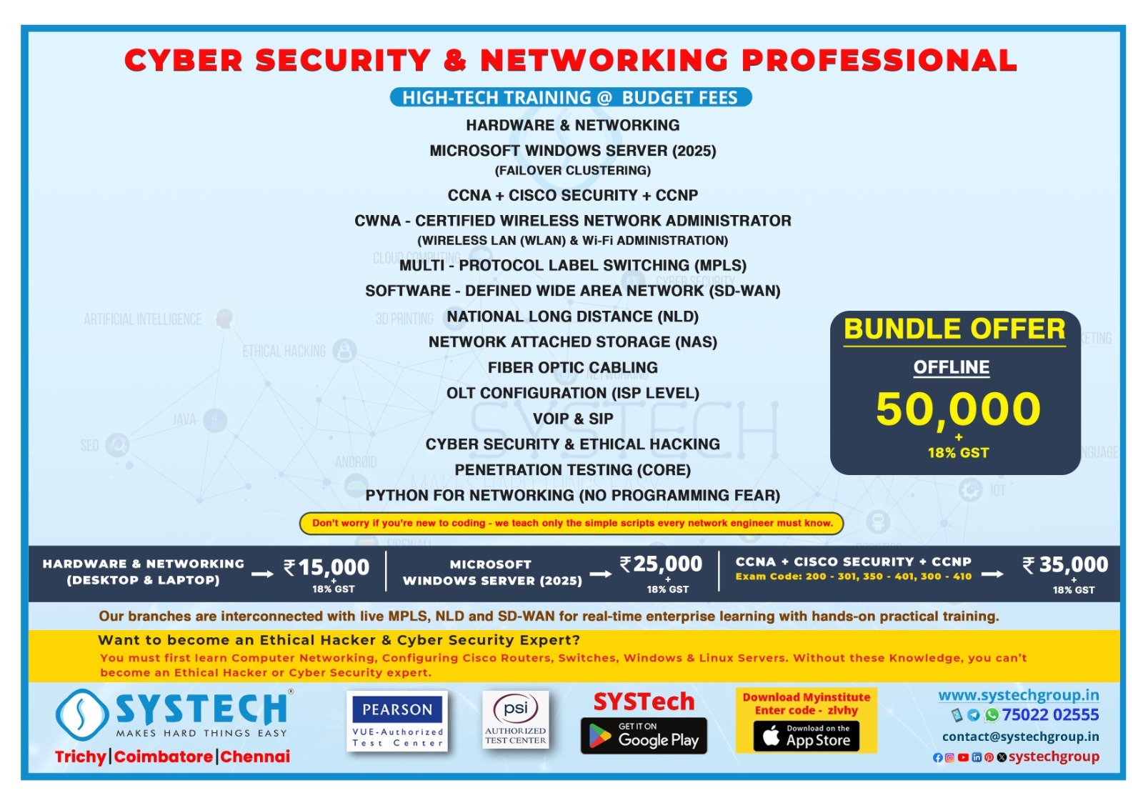 Fees Structure in chennai