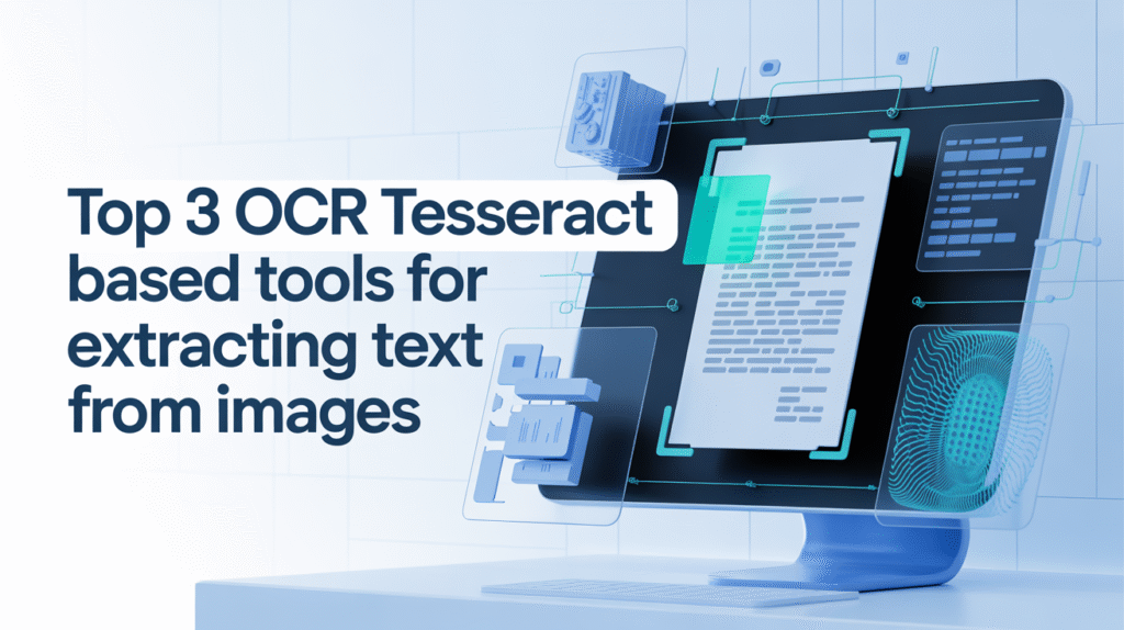 Tesseract-Based Tools for Extracting Text from Images