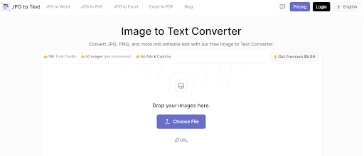 Image to Text Converter