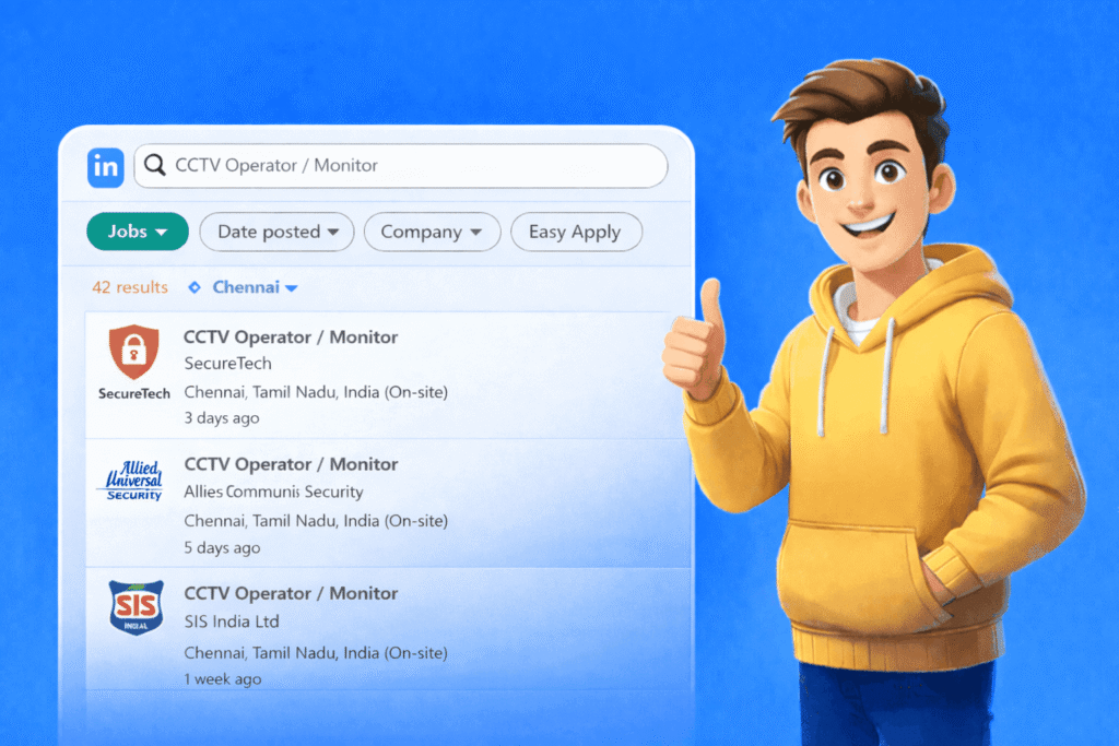 CCTV Job opportunities
