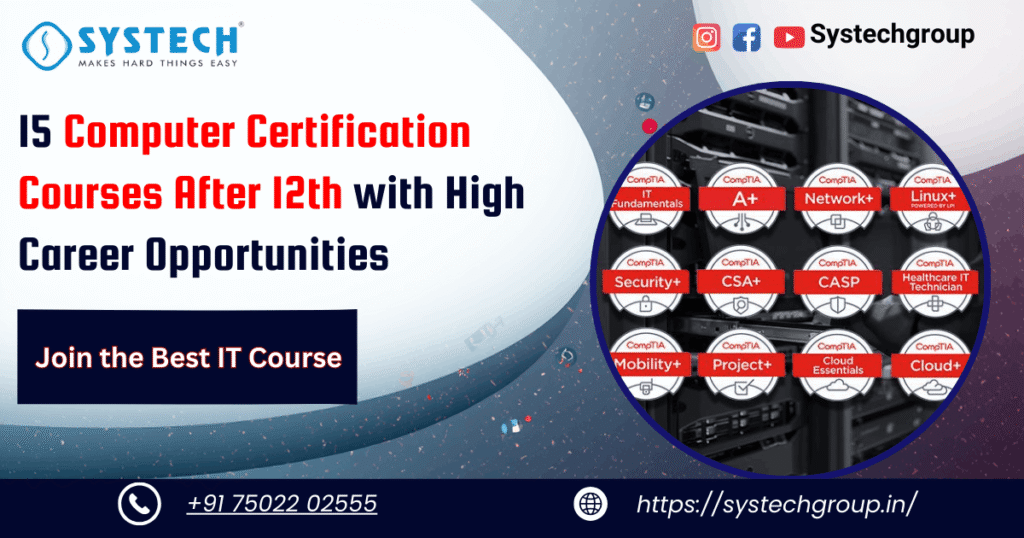 Computer Certification Courses After 12th