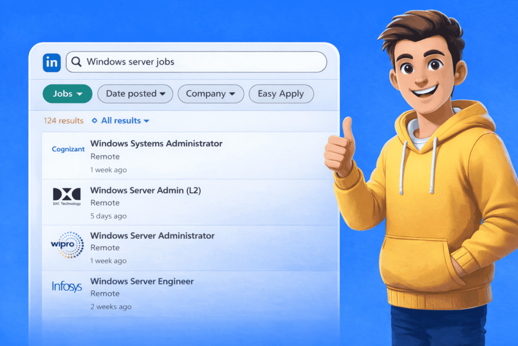 windows server jobs in tamilnadu
