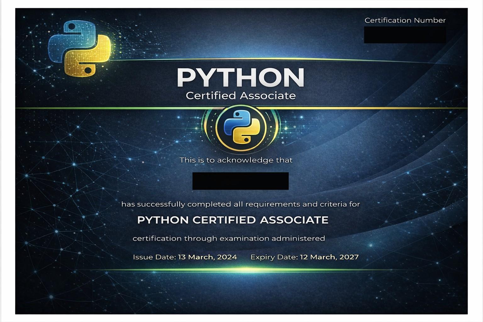 Python-Certification-course