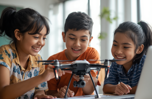 kids- drone-training- acadamy