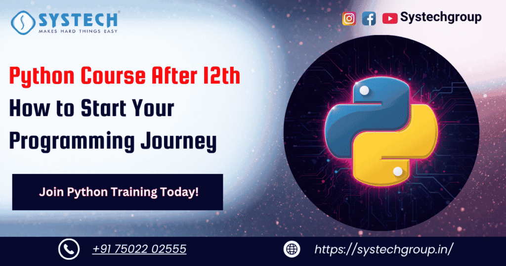 Python Course After 12th How to Start Your Programming Journey