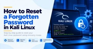 systech kali linux password reset